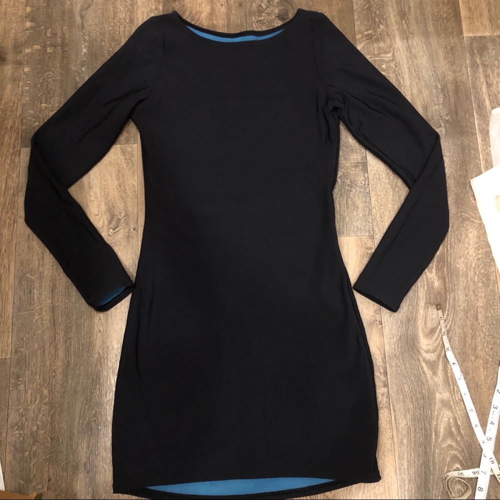 Blackmilk Warm Blue bodycon dress